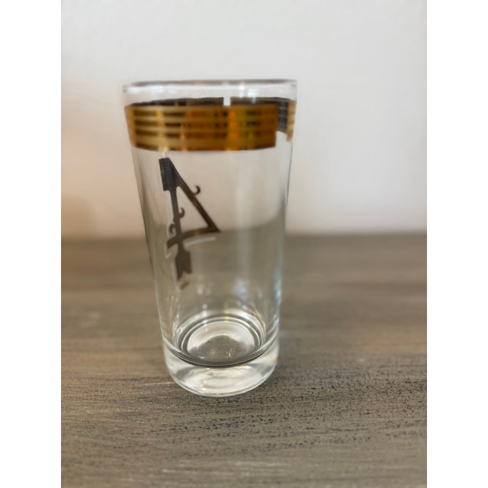 Partial set vintage "Drinks by the Numbers" highball glasses 1, 3, 4, 5, 7, 8 - Picture 11 of 16